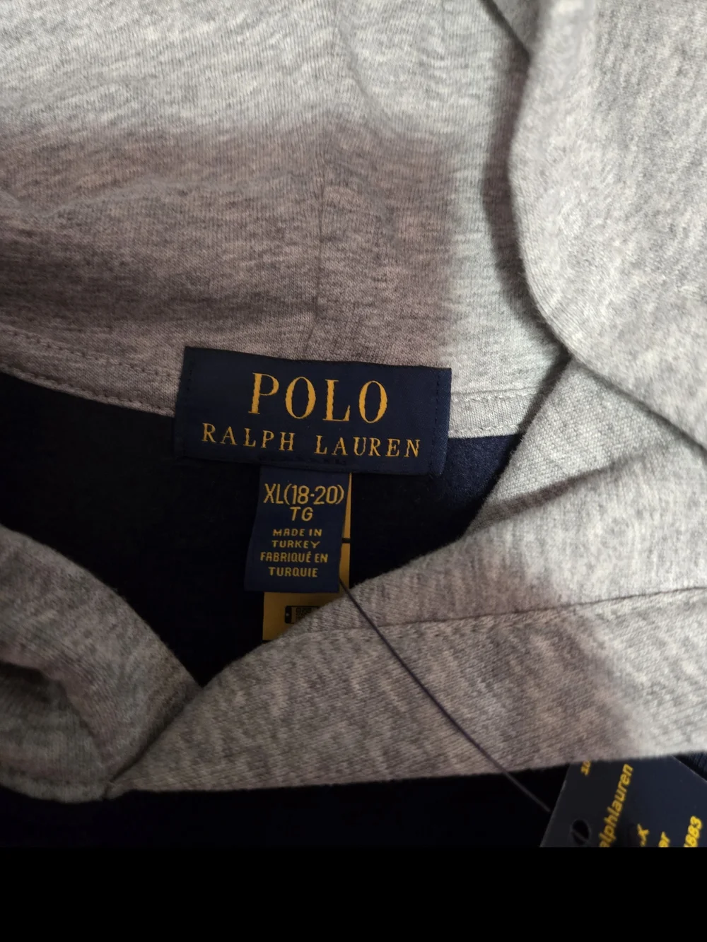 Polo Bear Ski Graphic Sweatshirt by Ralph Lauren - Navy with Multicolor Bear